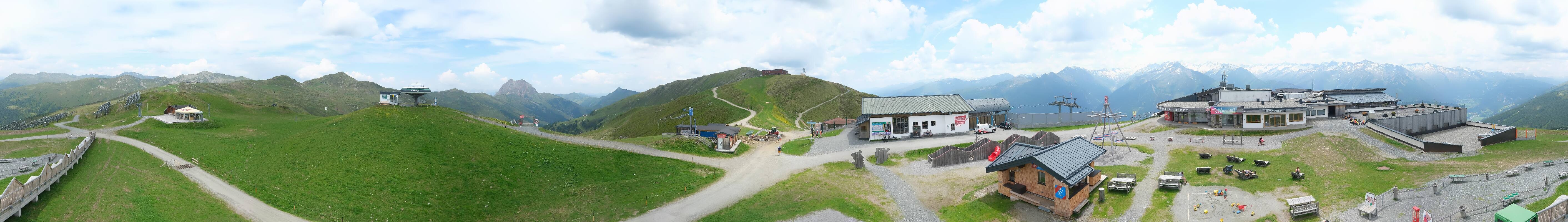 Archiv Foto Webcam Wildkogel-Arena: Ausblick Wildkogelbahn Bergstation