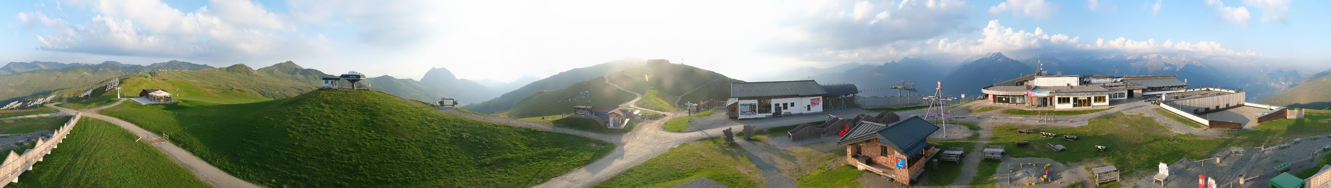 Archiv Foto Webcam Wildkogel-Arena: Ausblick Wildkogelbahn Bergstation