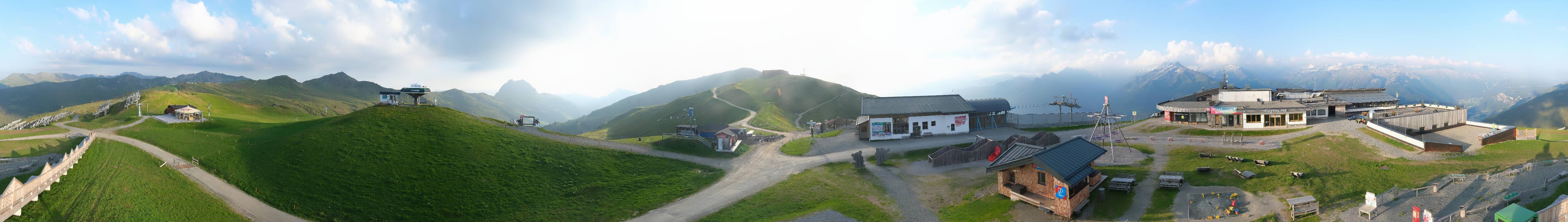 Archiv Foto Webcam Wildkogel-Arena: Ausblick Wildkogelbahn Bergstation
