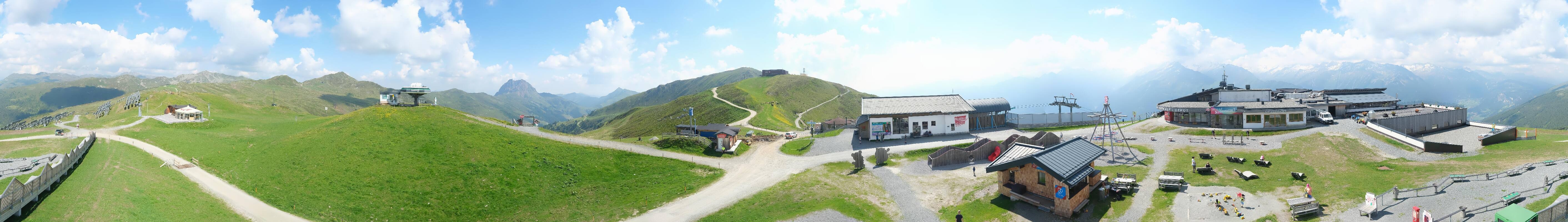 Archiv Foto Webcam Wildkogel-Arena: Ausblick Wildkogelbahn Bergstation