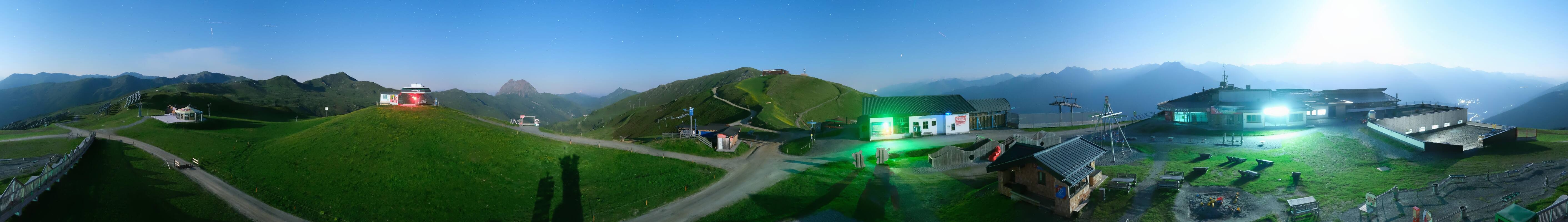 Archiv Foto Webcam Wildkogel-Arena: Ausblick Wildkogelbahn Bergstation