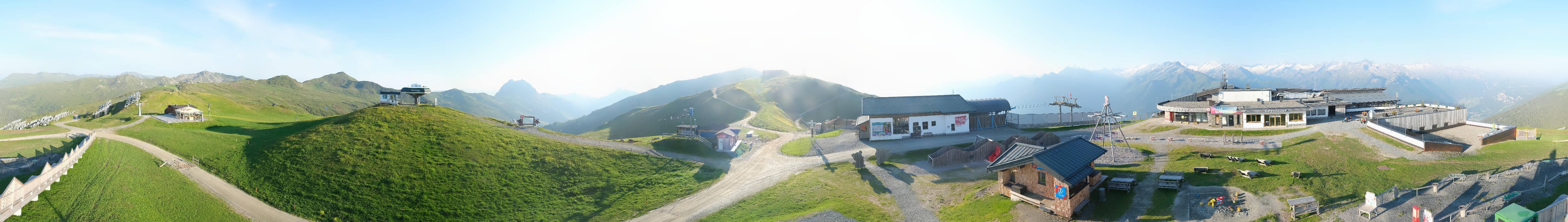 Archiv Foto Webcam Wildkogel-Arena: Ausblick Wildkogelbahn Bergstation
