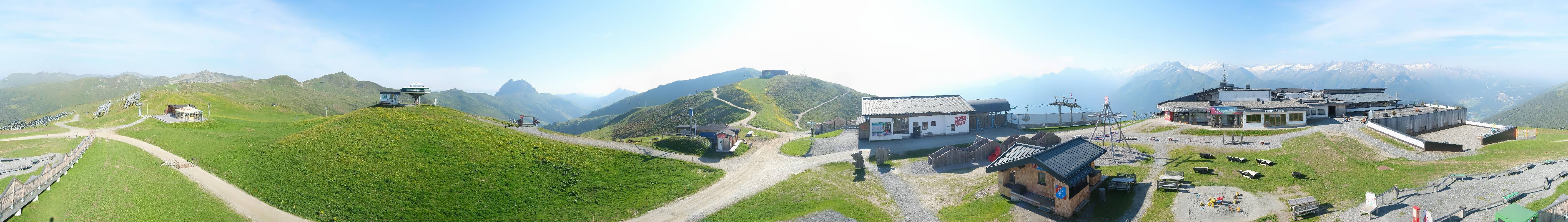 Archiv Foto Webcam Wildkogel-Arena: Ausblick Wildkogelbahn Bergstation