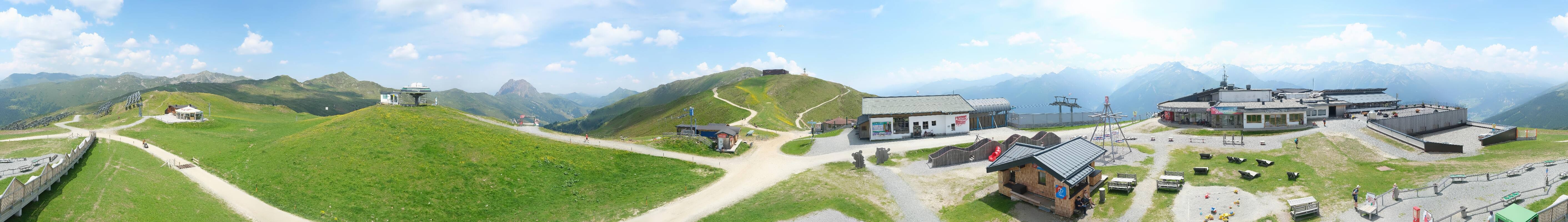 Archiv Foto Webcam Wildkogel-Arena: Ausblick Wildkogelbahn Bergstation