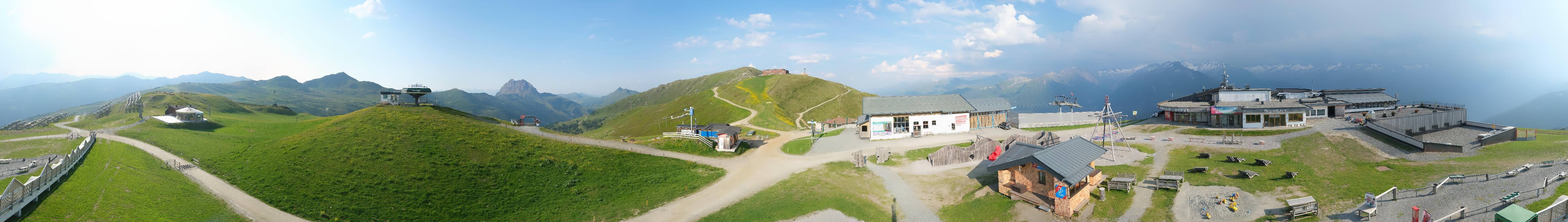 Archiv Foto Webcam Wildkogel-Arena: Ausblick Wildkogelbahn Bergstation