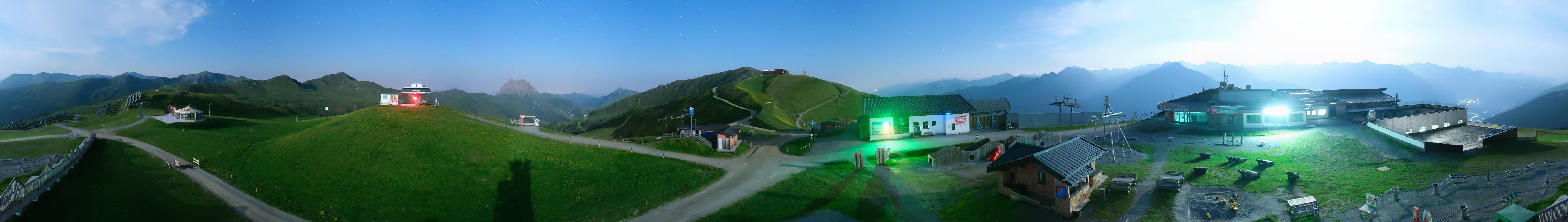 Archiv Foto Webcam Wildkogel-Arena: Ausblick Wildkogelbahn Bergstation