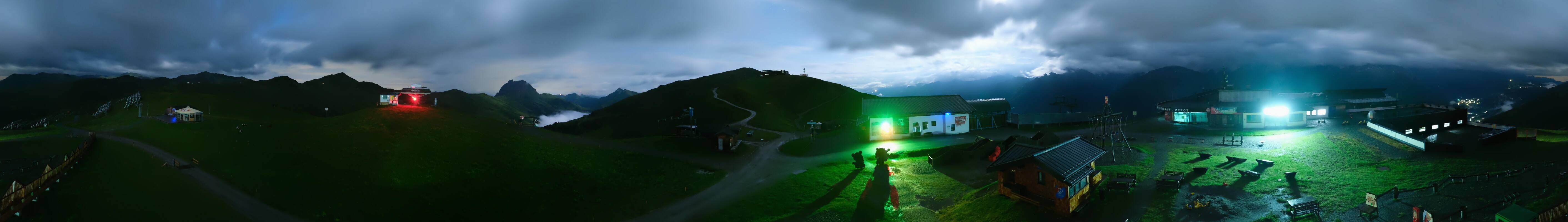 Archiv Foto Webcam Wildkogel-Arena: Ausblick Wildkogelbahn Bergstation
