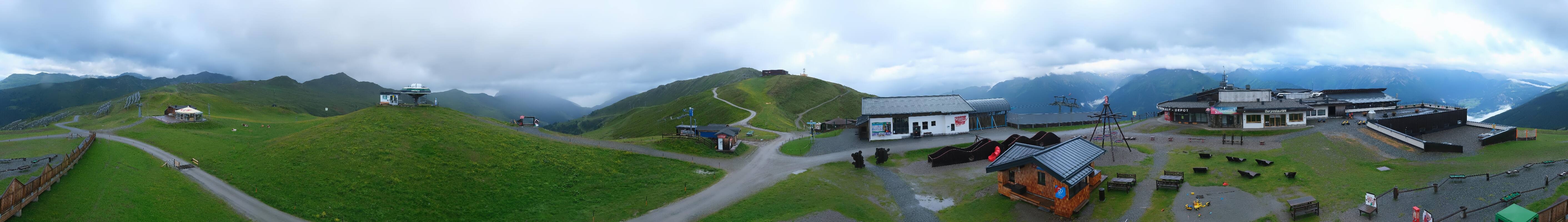 Archiv Foto Webcam Wildkogel-Arena: Ausblick Wildkogelbahn Bergstation