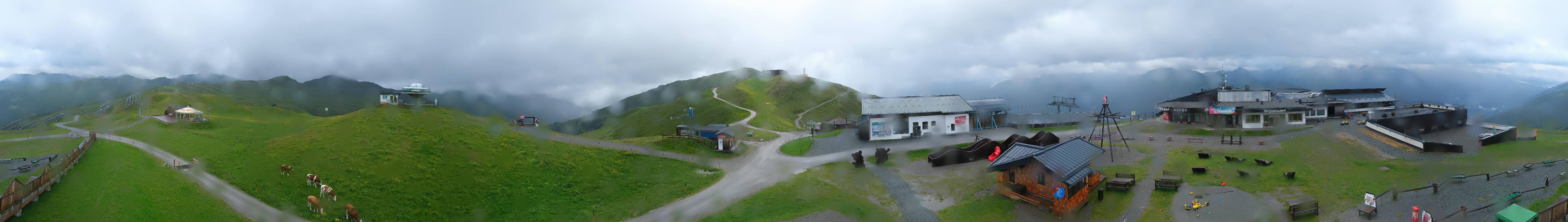 Archiv Foto Webcam Wildkogel-Arena: Ausblick Wildkogelbahn Bergstation