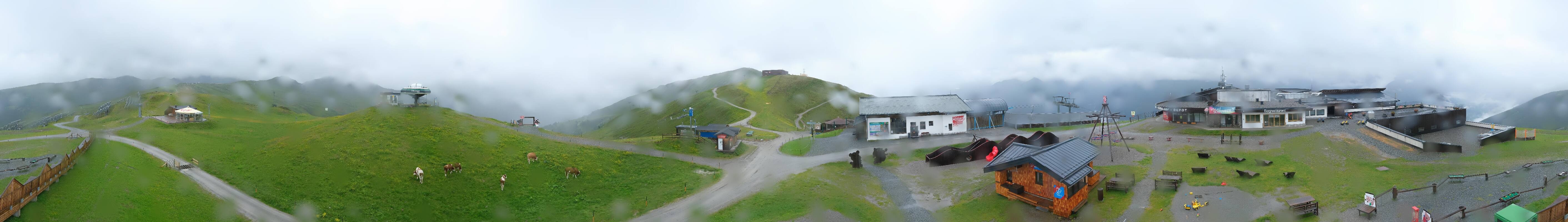 Archiv Foto Webcam Wildkogel-Arena: Ausblick Wildkogelbahn Bergstation