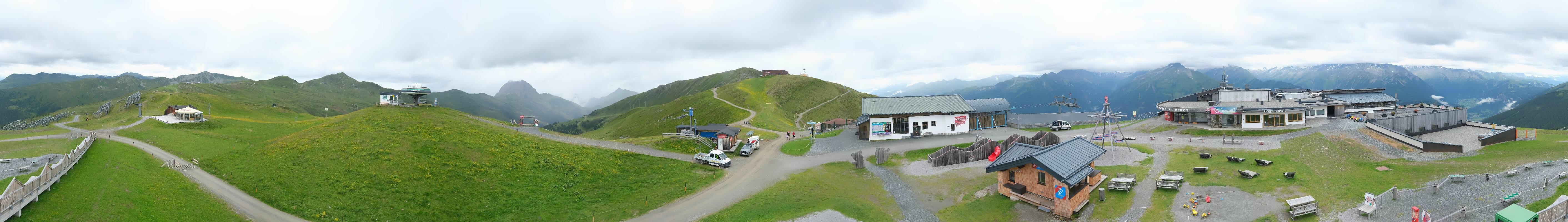 Archiv Foto Webcam Wildkogel-Arena: Ausblick Wildkogelbahn Bergstation