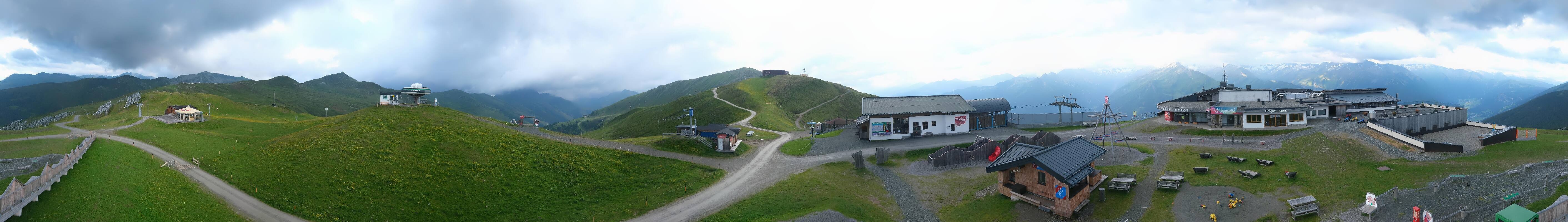 Archiv Foto Webcam Wildkogel-Arena: Ausblick Wildkogelbahn Bergstation
