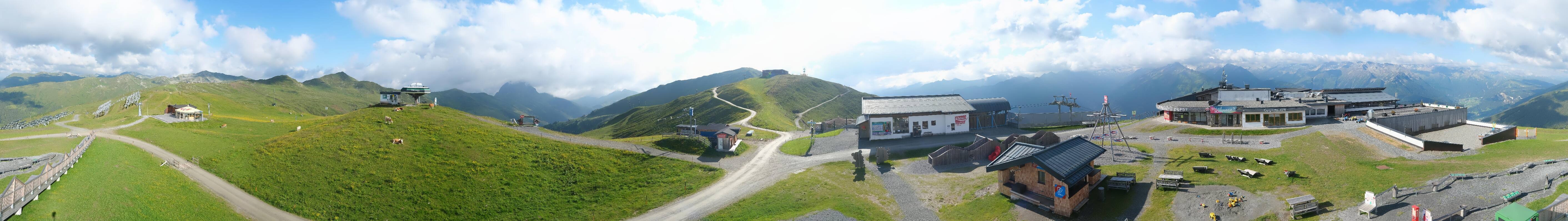 Archiv Foto Webcam Wildkogel-Arena: Ausblick Wildkogelbahn Bergstation