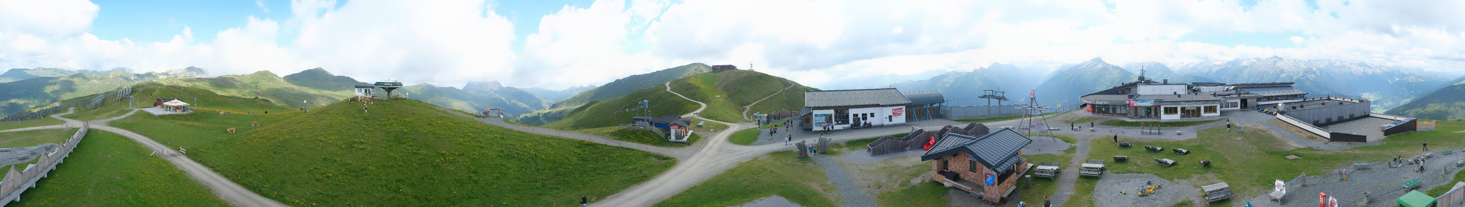 Archiv Foto Webcam Wildkogel-Arena: Ausblick Wildkogelbahn Bergstation