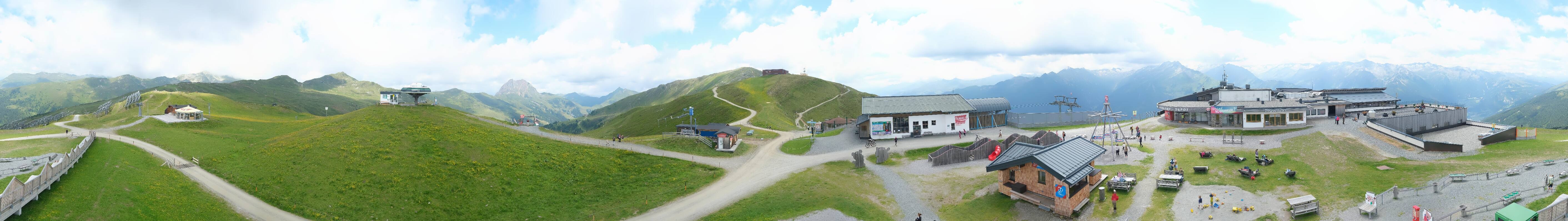Archiv Foto Webcam Wildkogel-Arena: Ausblick Wildkogelbahn Bergstation