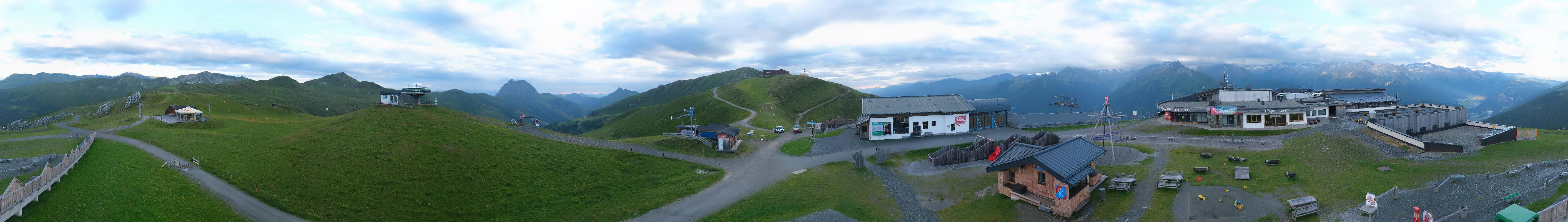Archiv Foto Webcam Wildkogel-Arena: Ausblick Wildkogelbahn Bergstation