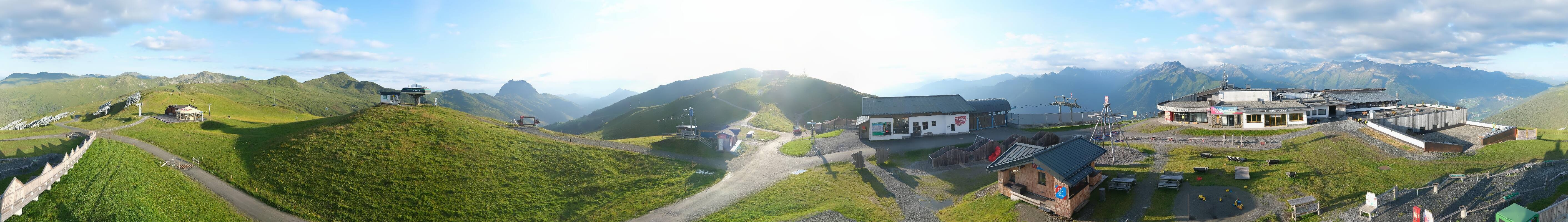 Archiv Foto Webcam Wildkogel-Arena: Ausblick Wildkogelbahn Bergstation