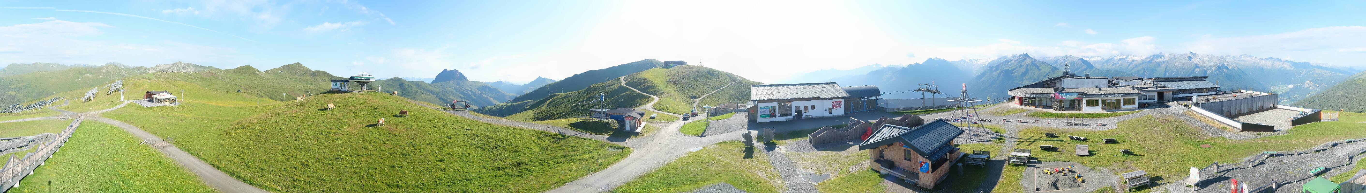 Archiv Foto Webcam Wildkogel-Arena: Ausblick Wildkogelbahn Bergstation