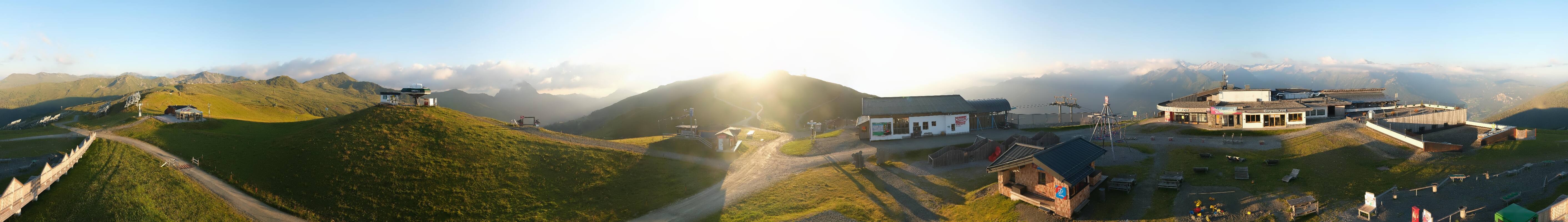 Archiv Foto Webcam Wildkogel-Arena: Ausblick Wildkogelbahn Bergstation