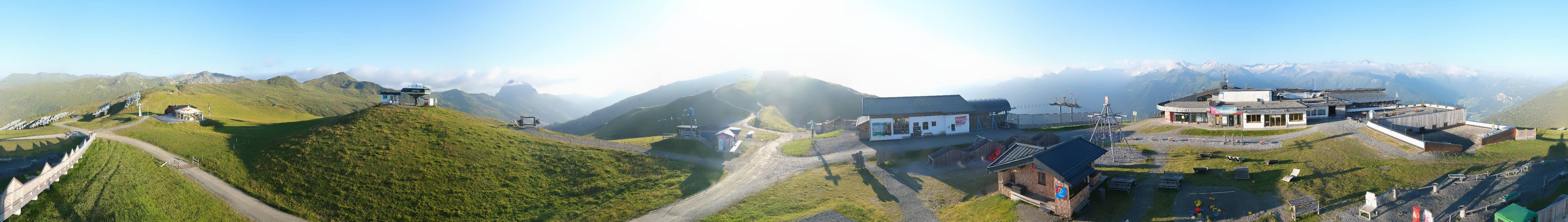 Archiv Foto Webcam Wildkogel-Arena: Ausblick Wildkogelbahn Bergstation