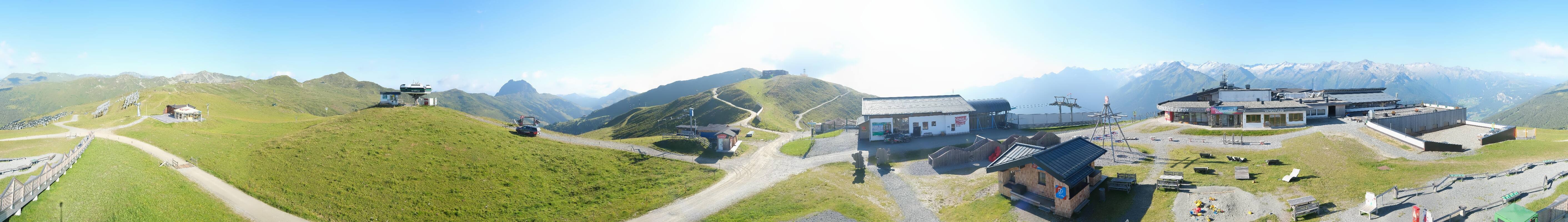 Archiv Foto Webcam Wildkogel-Arena: Ausblick Wildkogelbahn Bergstation