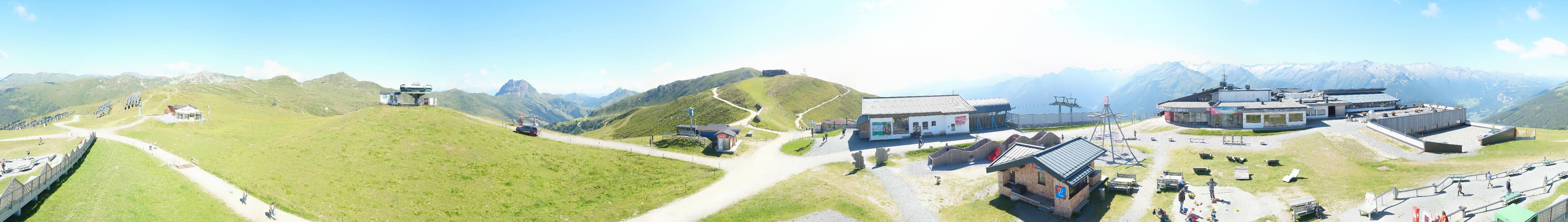 Archiv Foto Webcam Wildkogel-Arena: Ausblick Wildkogelbahn Bergstation