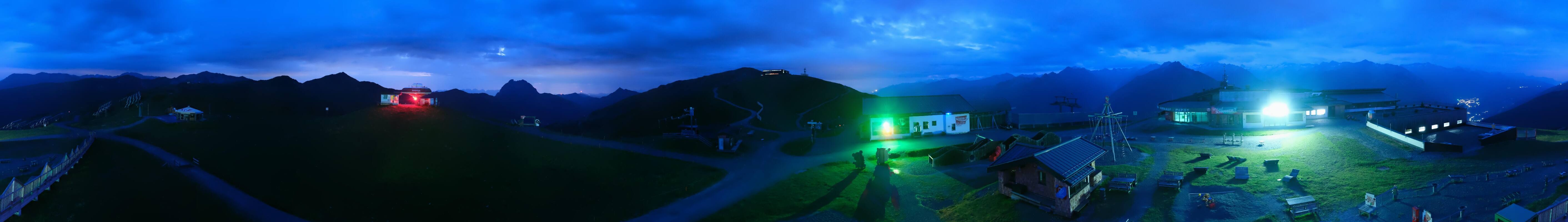Archiv Foto Webcam Wildkogel-Arena: Ausblick Wildkogelbahn Bergstation