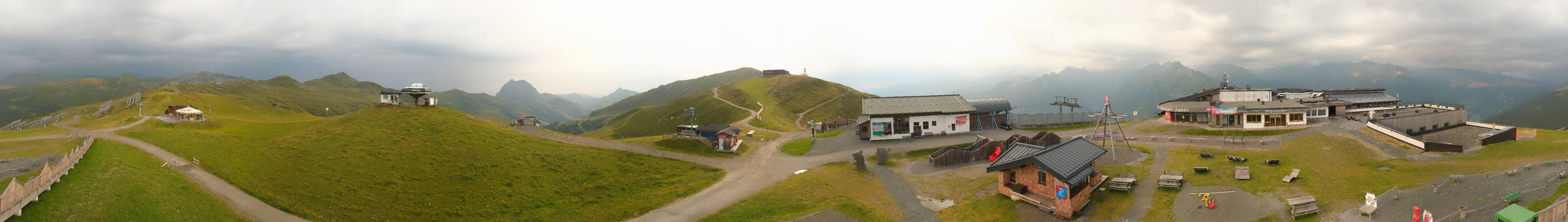 Archiv Foto Webcam Wildkogel-Arena: Ausblick Wildkogelbahn Bergstation