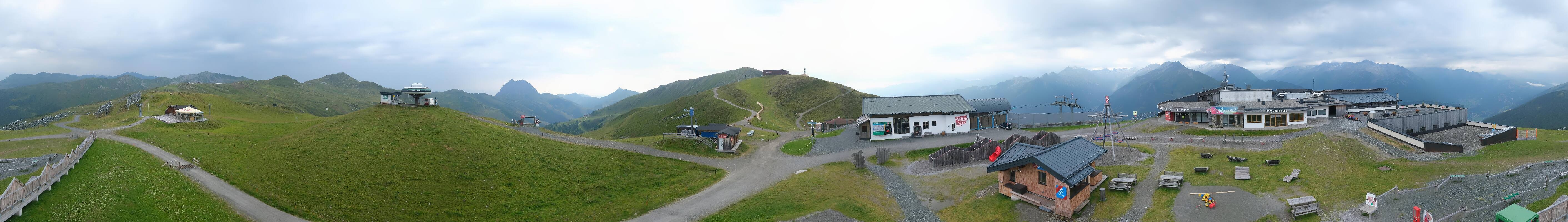 Archiv Foto Webcam Wildkogel-Arena: Ausblick Wildkogelbahn Bergstation