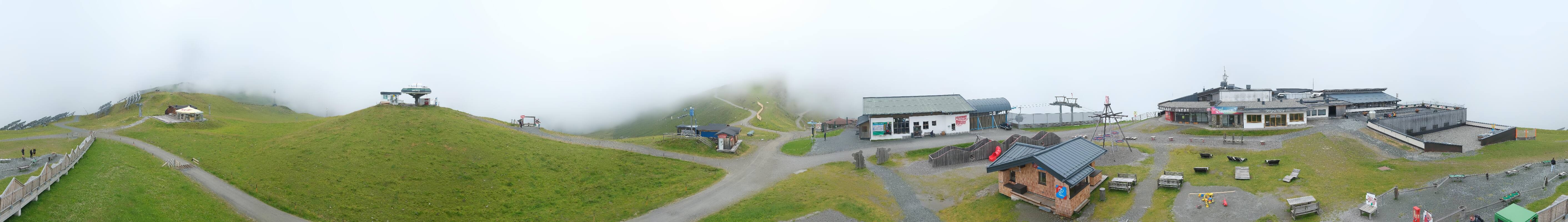 Archiv Foto Webcam Wildkogel-Arena: Ausblick Wildkogelbahn Bergstation