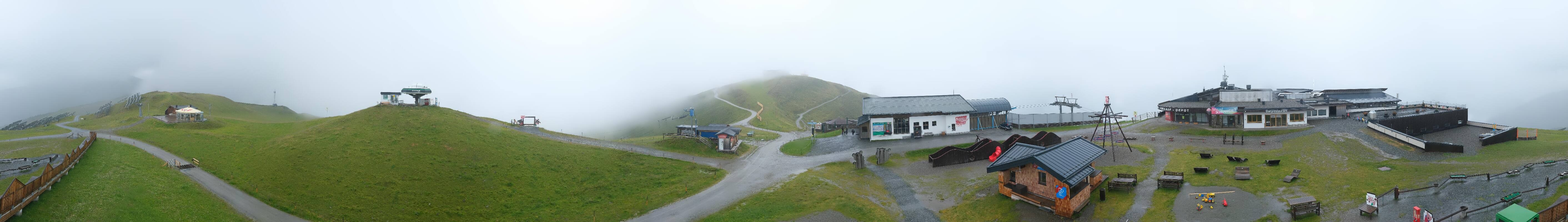 Archiv Foto Webcam Wildkogel-Arena: Ausblick Wildkogelbahn Bergstation