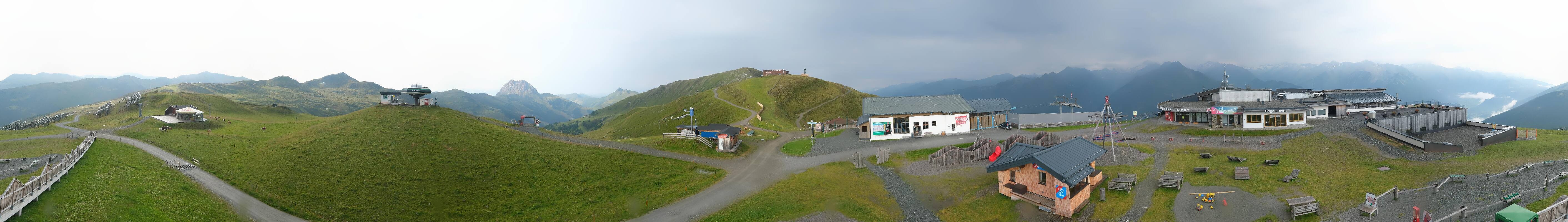 Archiv Foto Webcam Wildkogel-Arena: Ausblick Wildkogelbahn Bergstation