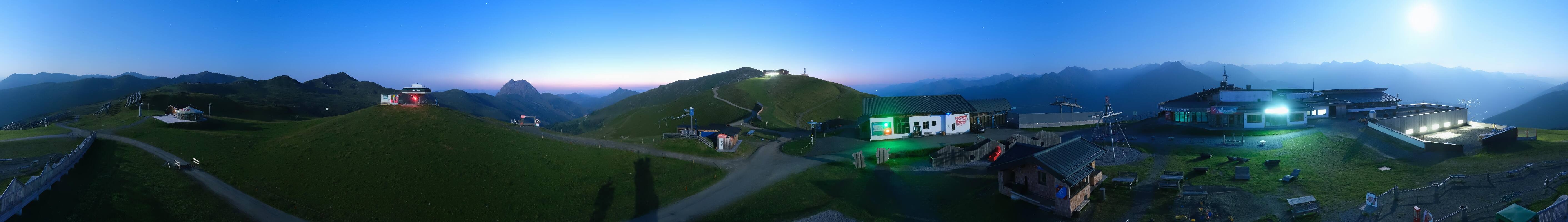 Archiv Foto Webcam Wildkogel-Arena: Ausblick Wildkogelbahn Bergstation