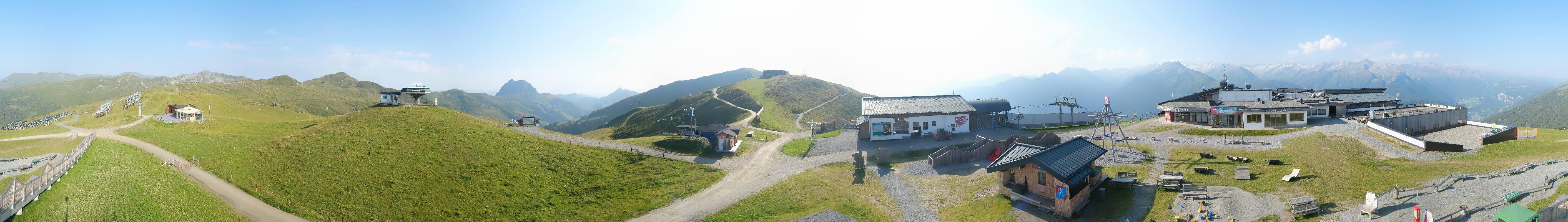 Archiv Foto Webcam Wildkogel-Arena: Ausblick Wildkogelbahn Bergstation