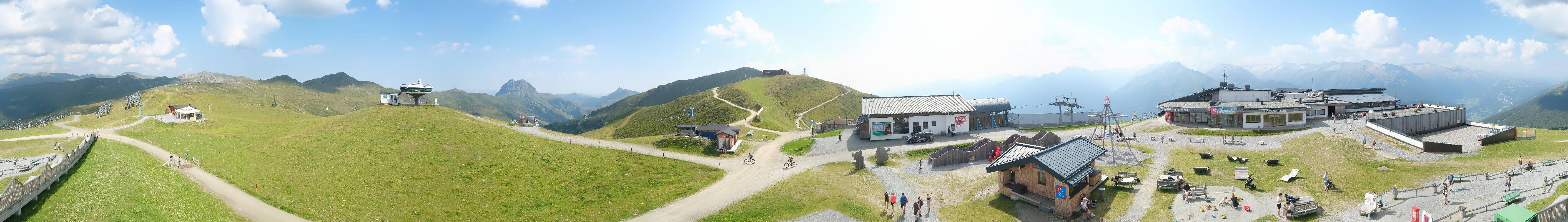 Archiv Foto Webcam Wildkogel-Arena: Ausblick Wildkogelbahn Bergstation