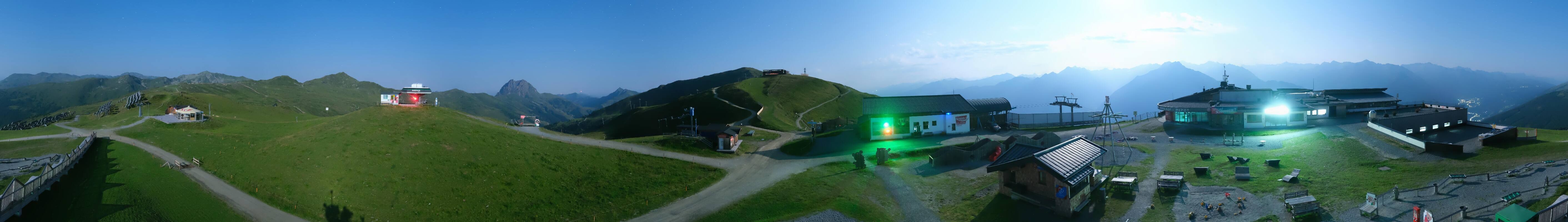Archiv Foto Webcam Wildkogel-Arena: Ausblick Wildkogelbahn Bergstation