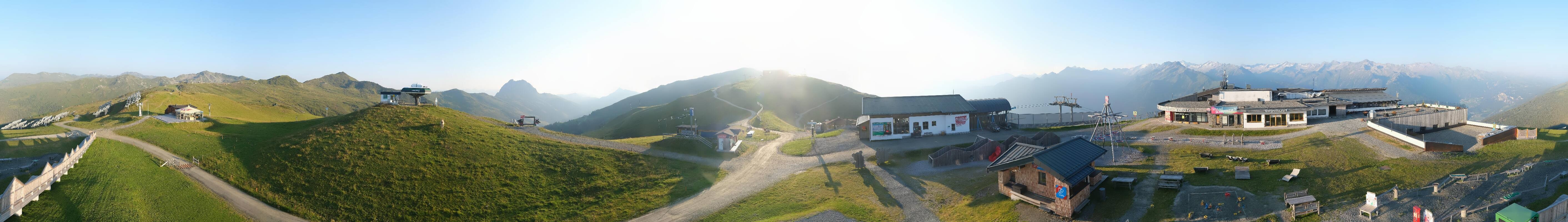 Archiv Foto Webcam Wildkogel-Arena: Ausblick Wildkogelbahn Bergstation