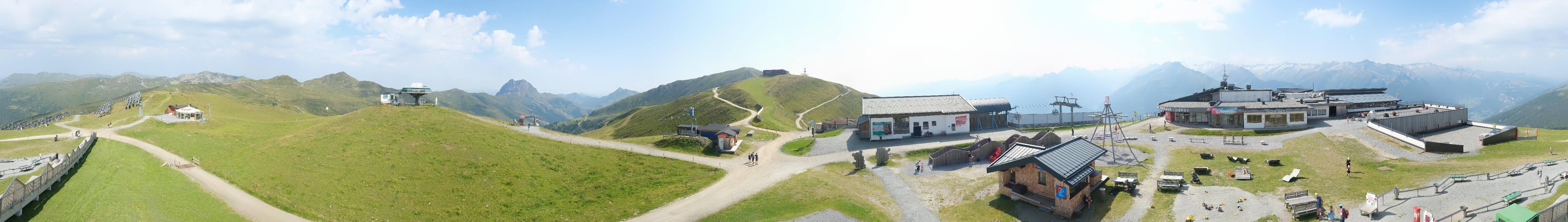 Archiv Foto Webcam Wildkogel-Arena: Ausblick Wildkogelbahn Bergstation