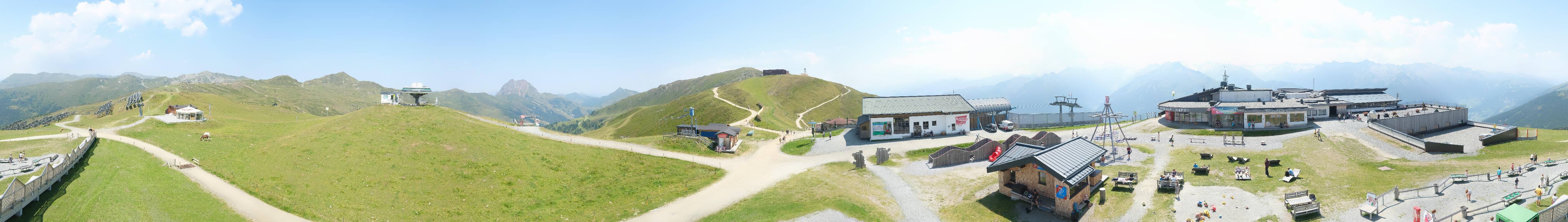 Archiv Foto Webcam Wildkogel-Arena: Ausblick Wildkogelbahn Bergstation