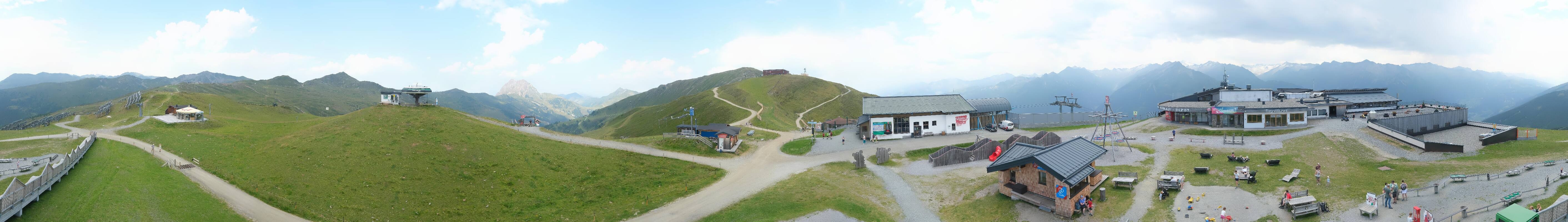 Archiv Foto Webcam Wildkogel-Arena: Ausblick Wildkogelbahn Bergstation