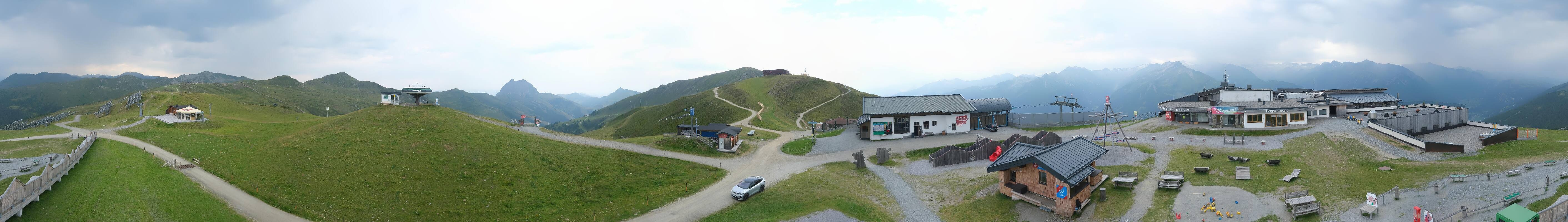 Archiv Foto Webcam Wildkogel-Arena: Ausblick Wildkogelbahn Bergstation