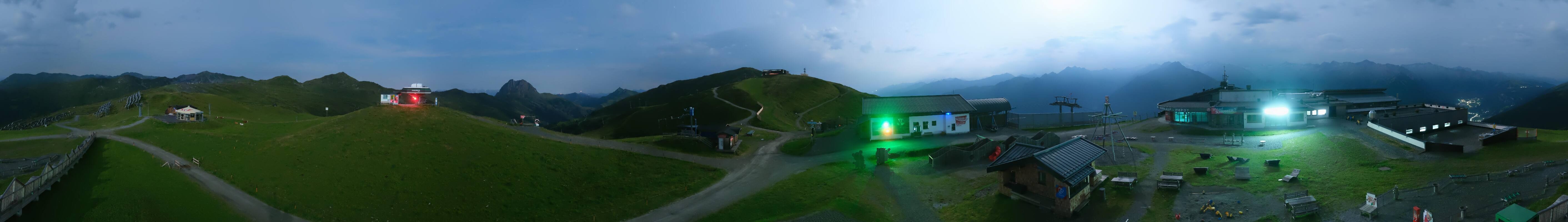 Archiv Foto Webcam Wildkogel-Arena: Ausblick Wildkogelbahn Bergstation