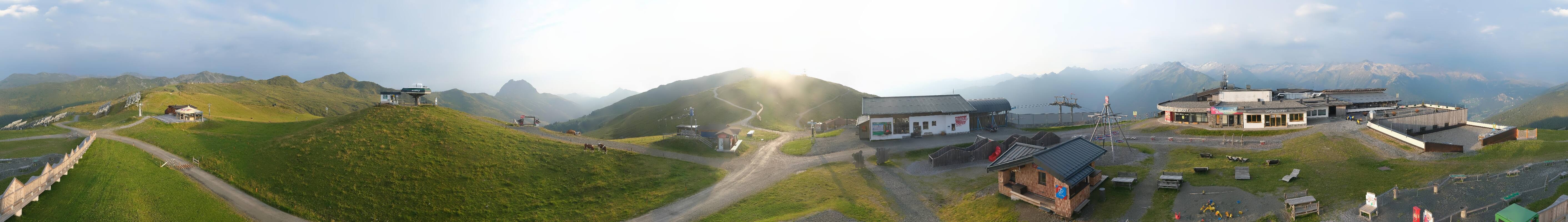 Archiv Foto Webcam Wildkogel-Arena: Ausblick Wildkogelbahn Bergstation