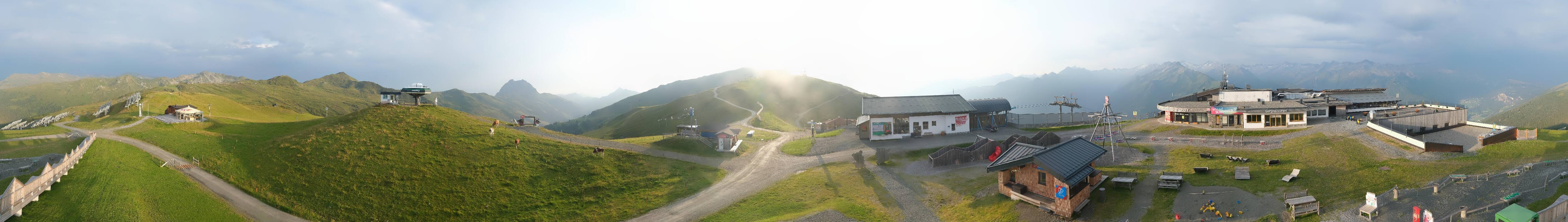 Archiv Foto Webcam Wildkogel-Arena: Ausblick Wildkogelbahn Bergstation