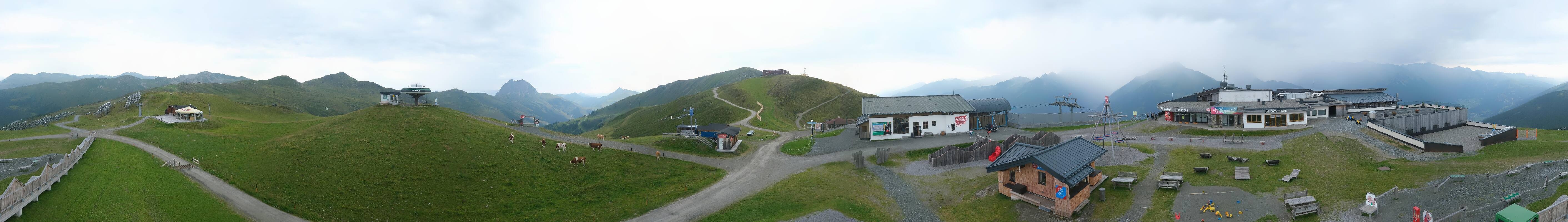 Archiv Foto Webcam Wildkogel-Arena: Ausblick Wildkogelbahn Bergstation