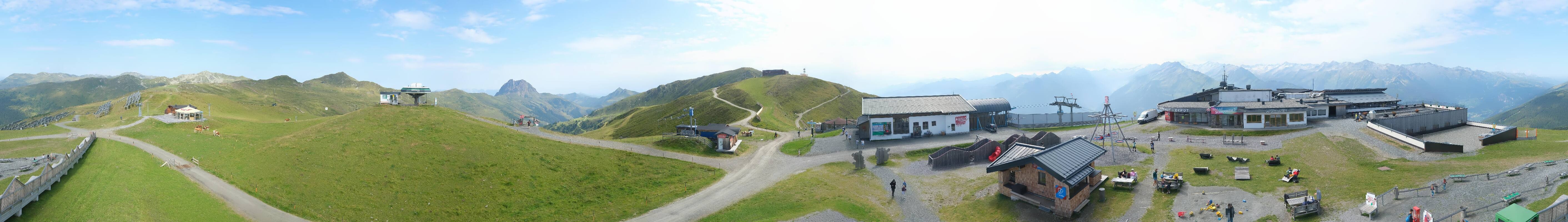 Archiv Foto Webcam Wildkogel-Arena: Ausblick Wildkogelbahn Bergstation