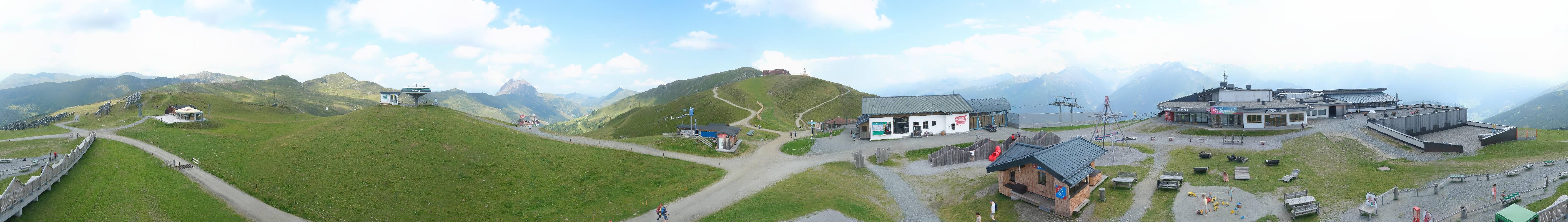 Archiv Foto Webcam Wildkogel-Arena: Ausblick Wildkogelbahn Bergstation