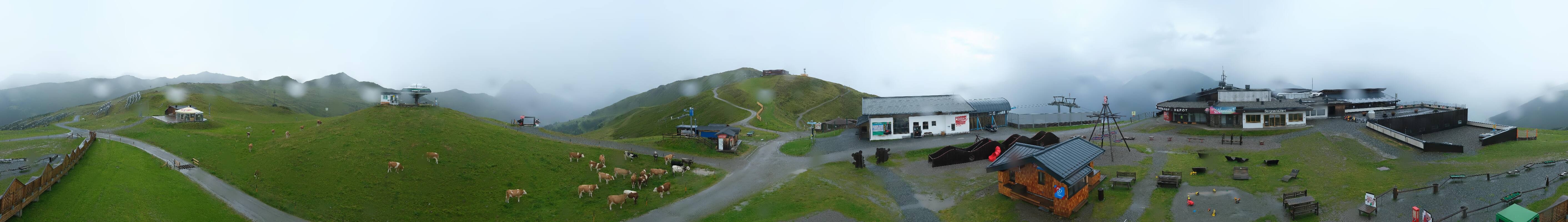 Archiv Foto Webcam Wildkogel-Arena: Ausblick Wildkogelbahn Bergstation