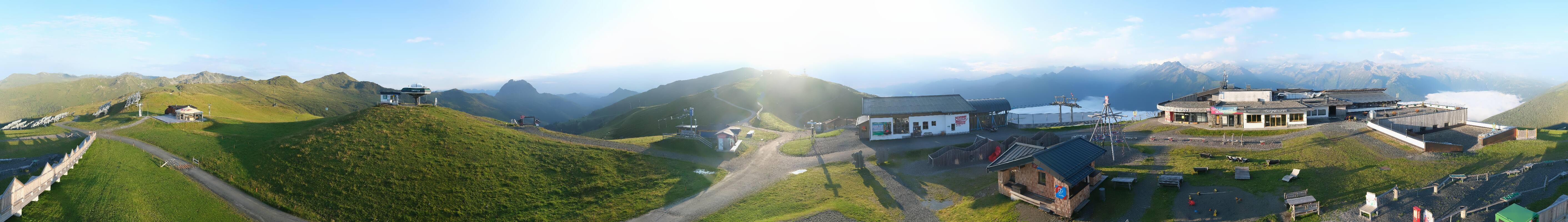 Archiv Foto Webcam Wildkogel-Arena: Ausblick Wildkogelbahn Bergstation