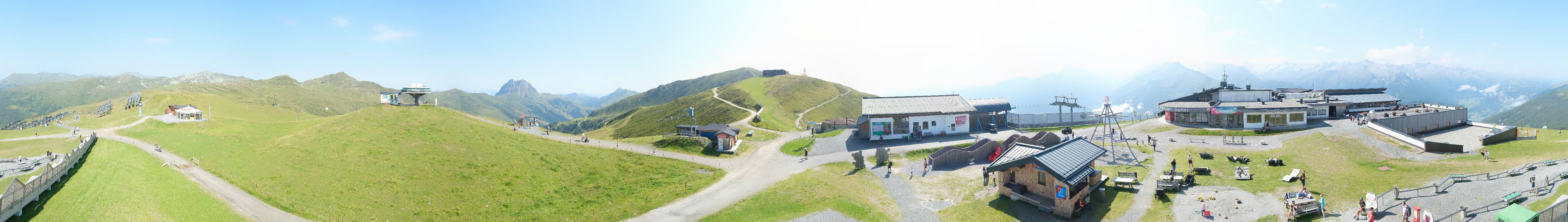 Archiv Foto Webcam Wildkogel-Arena: Ausblick Wildkogelbahn Bergstation